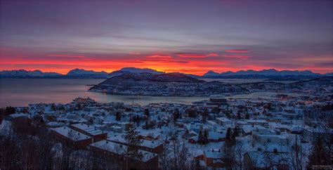Sunrise In Harstad Norway 2048x1047 Imagesofnorway