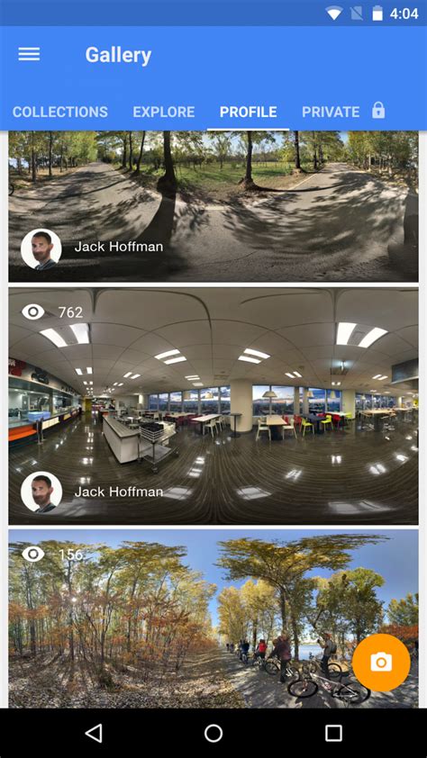 With a panoramic view, google street view offers a 360° view from a point on the street. Google Introduces a New Street View Mobile App to Let ...