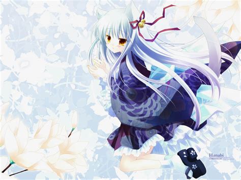 Anime Girl With A Bow Wallpapers And Images Wallpapers Pictures Photos