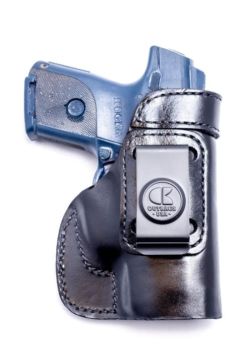 Ruger Sr9c And Sr40c Full Grain Leather Iwb Conceal Carry Holster Made