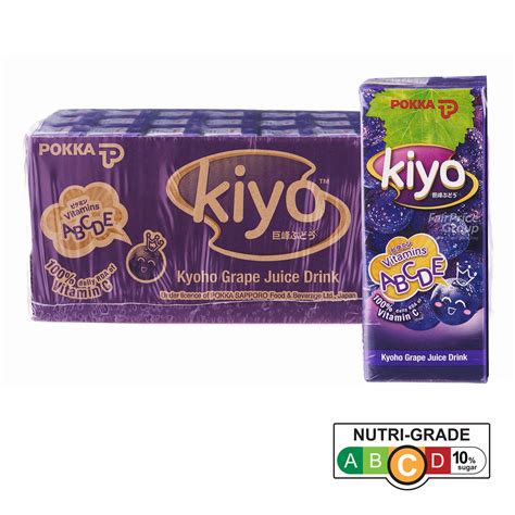 Pokka Packet Drink Kiyo Kyoho Grape Ntuc Fairprice