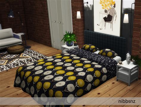 My Sims 4 Blog Bedding Recolors By Nibbsnz