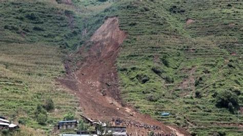18 Dead 21 Missing In Massive Nepal Landslide