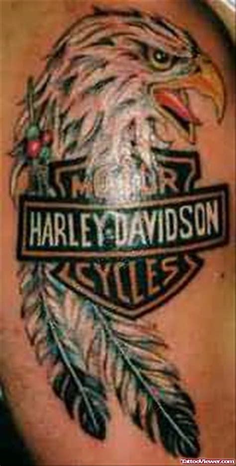 Harley Davidson Eagle Tattoo