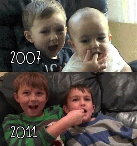 What the charlie bit my finger kids are doing now. Just for fun pic: Charlie Bit My Finger - Then and Now (2011)