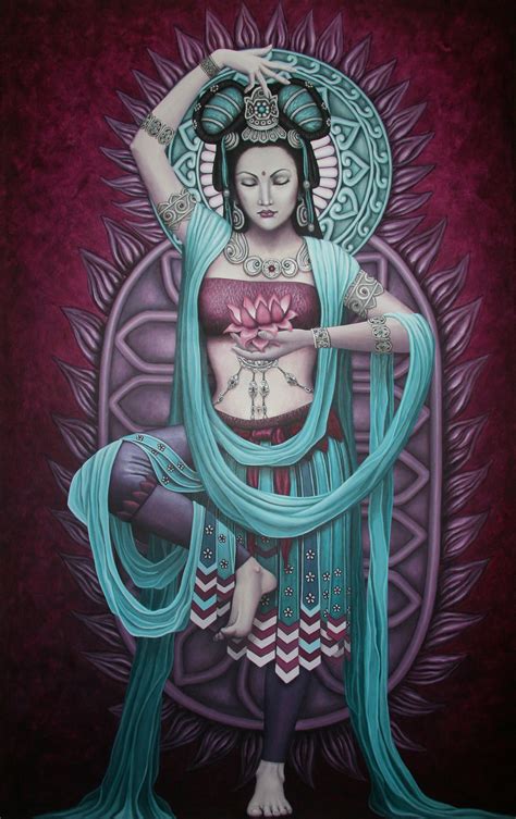 Kuan Yin Goddess Of Unconditional Love And Compassion Original