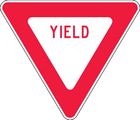 Yield Traffic Signs Frr424