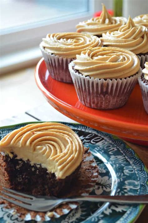 Chocolate Cupcakes With Peanut Butter Frosting Video Baking With Aimee