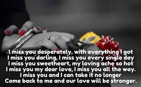 30 I Miss You Love Poems For Her And Him 2022 Emotional