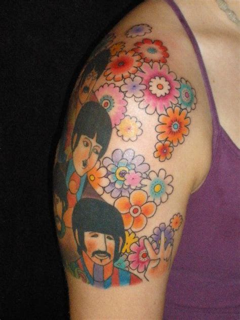 Beatles Tattoo Part 2 Beatles Tattoos Sleeve Tattoos Tattoos