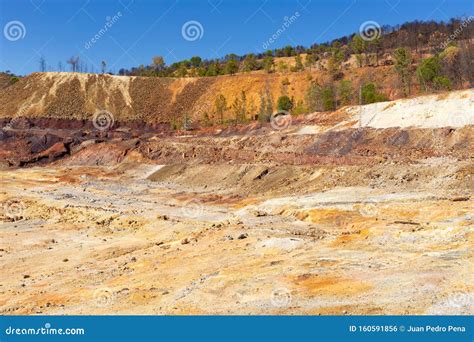Rio Tinto Mine Landscape Of Mars On Earth Stock Photo Image Of Colors