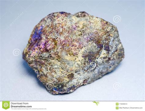 Copper Pyrite Chalcopyrite Stock Photo Image Of Object 116400514