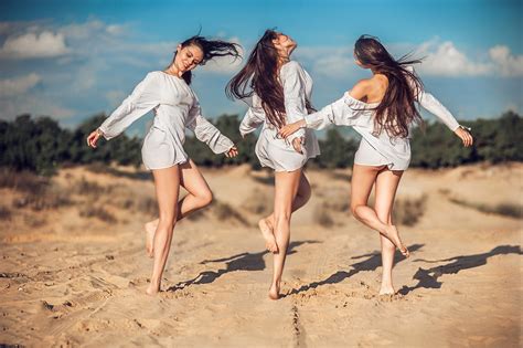 Wallpaper People Model Sand Brunette Photography Spring Romance