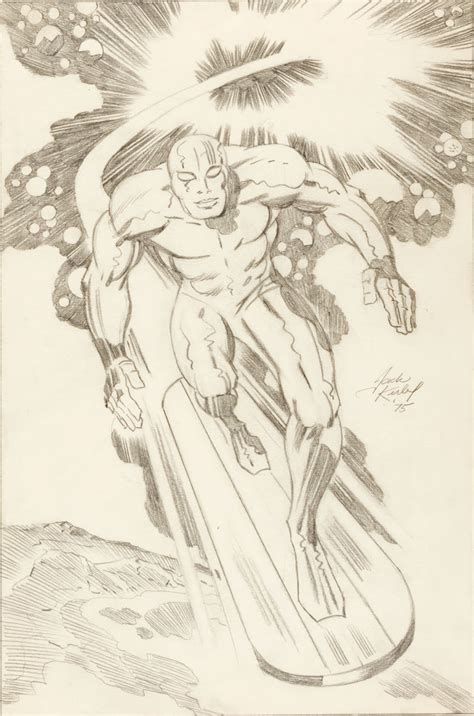 Capns Comics Expanded Silver Surfer By Jack Kirby