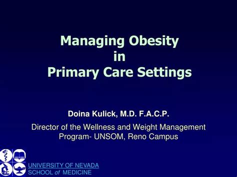 ppt managing obesity in primary care settings powerpoint presentation id 3047979