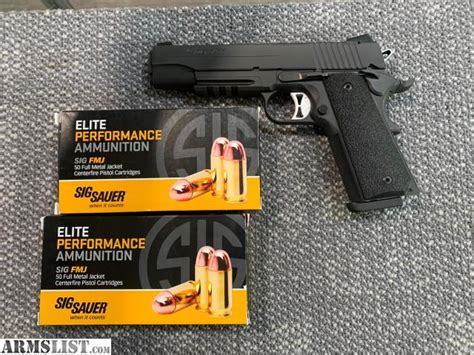 Armslist For Sale New Sig Sauer 1911 Xo 357sig 2 Mags 2 Box Ammo