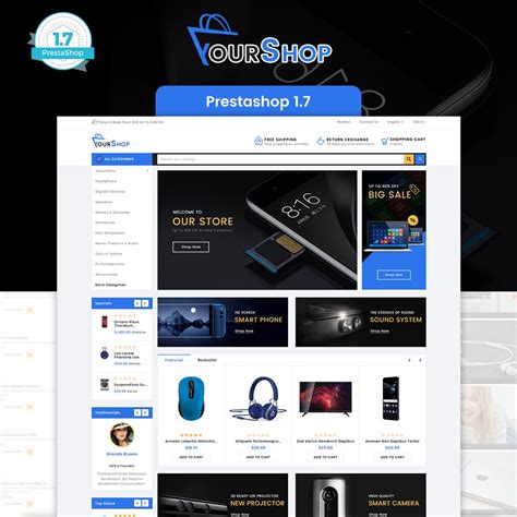 You can also create an account to vote posts up or down. Your Shop - The Electronics Store Template is a good ...