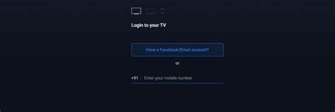 Hotstar Com Activate How To Login And Activate Hotstar Account On Smart TV