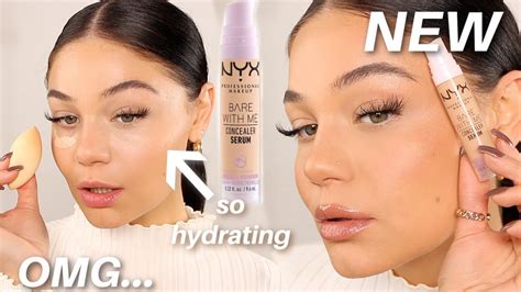 New Nyx Bare With Me Concealer Serum Reviewdo You Need It 👀 Youtube