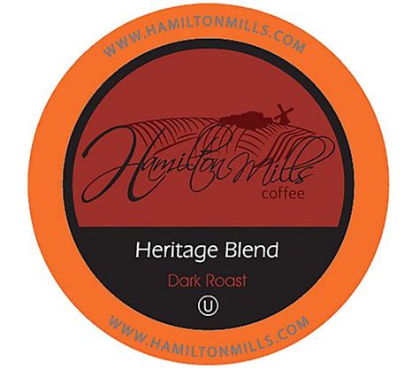 Hamilton Mills 40 Count Heritage Blend Coffee Pods
