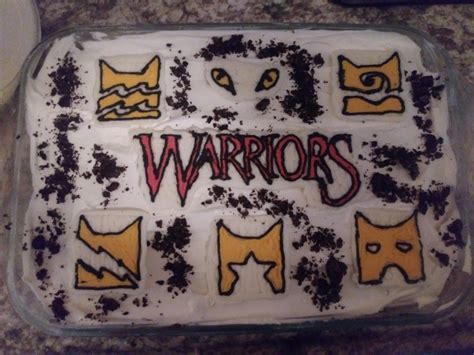 Warrior Cats Cake For My Granddaughters 11th Frozen Buttercream