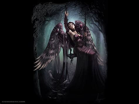 Gothic Angel By Steve Argyle