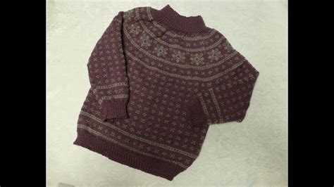 That way it will be easier to knit your first row. How to knit a traditional norwegian sweater with round ...