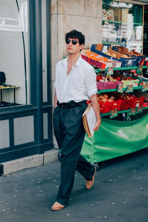 The Best Street Style From Paris Fashion Week Most Stylish Men Mens