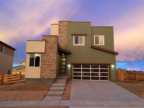 Our new Shea Homes Spaces home in Reunion Colorado! No filter just a