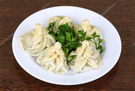 Caucasian Big Dumplings Stock Photo By ©andreyst 105116608