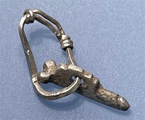 Ancient Roman Silver Exceedingly Rare Amulet Pendant Shaped Catawiki