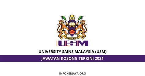 Adakah anda ingin bekerja di sektor perkhidmatan awam? Jawatan Kosong University Sains Malaysia (USM) • Jawatan ...
