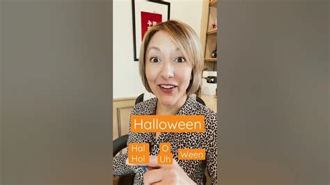 How To Pronounce Halloween Shorts Quick English Pronunciation Mini