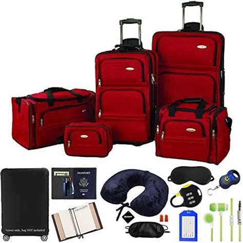 Samsonite 5 Piece Nested Luggage Set Red Best Review One Of Best