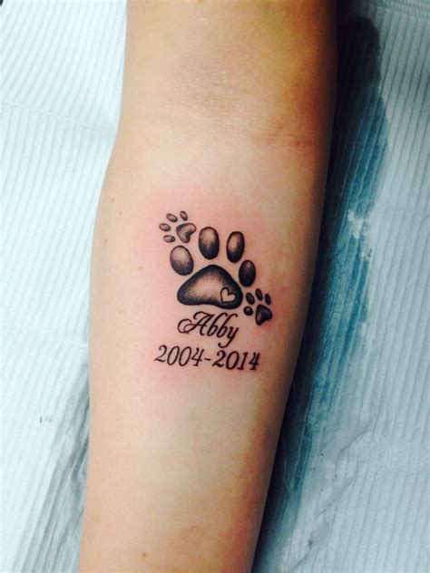 Pin By Stefy On Oggetti Remembrance Tattoos Puppy Tattoo Dog