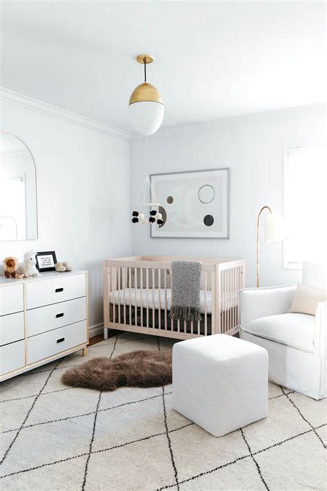 18 neutral modern nursery ideas for your baby room. Baby Boy Neutral Nursery // modern nursery // gender neutral nursery // www.eatsleepwear.c ...