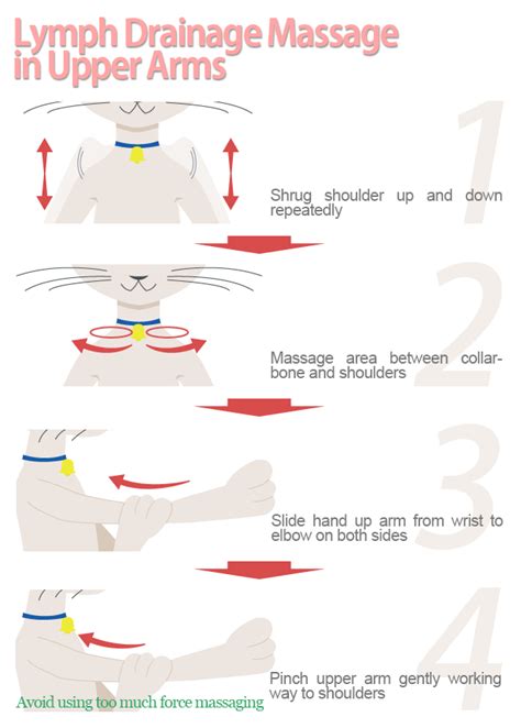 Manual Lymphatic Drainage Massage To Tone Upper Arms Lymphatic Drainage Massage Lymph Massage