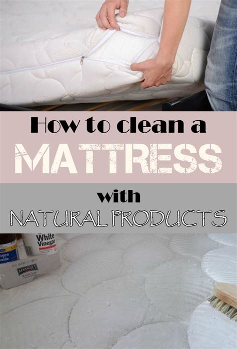 A vacuum cleaner and some baking soda should do the trick. How to clean a mattress with natural products (VIDEO ...