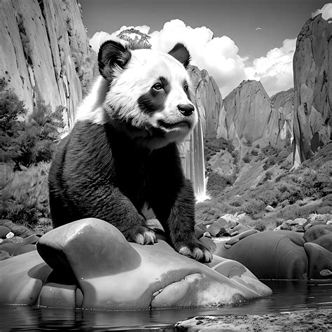 Download Ai Generated Panda Bear Panda Royalty Free Stock Illustration