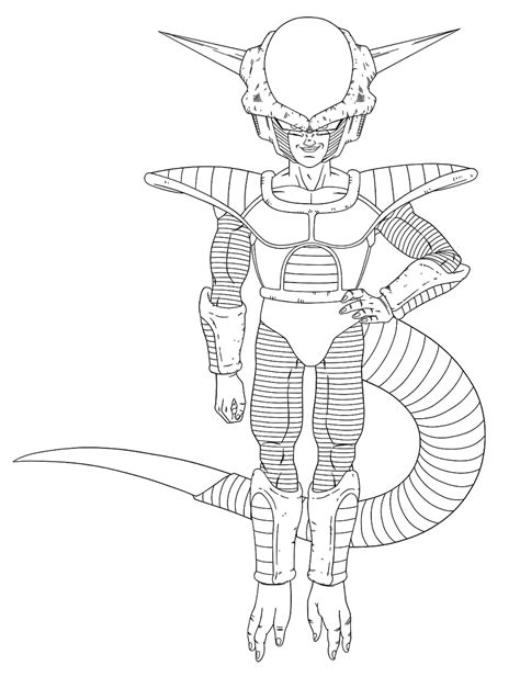 Dragon Ball Z Frieza Coloring Page Anime Coloring Pages My Xxx Hot Girl