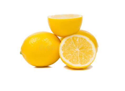 Bright Yellow Juicy Lemons On Table Stock Photo Image Of Food