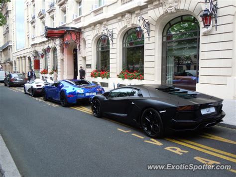 Lamborghini Aventador Spotted In Paris France On 0723