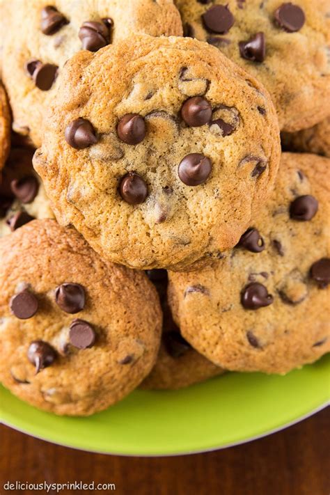 You don't want to keep going through life not knowing. BEST HOMEMADE CHOCOLATE CHIP COOKIES | Deliciously Sprinkled