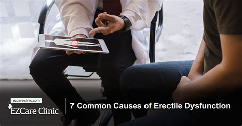 Common Causes Of Erectile Dysfunction EZCare Clinic