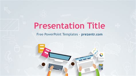 Free It Powerpoint Template Prezentr Powerpoint Templates
