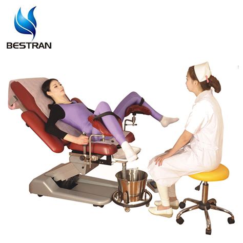 Hospital Electric Delivery Obstetric Table Gynecology Chair Gynecological Examination Bed