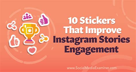 10 Stickers That Improve Instagram Stories Engagement Social Media