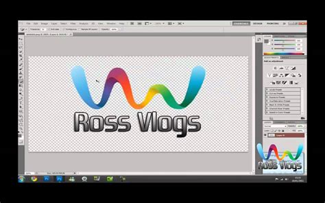 How To Make A Transparent Logo In Photoshop Cs6 Youtube