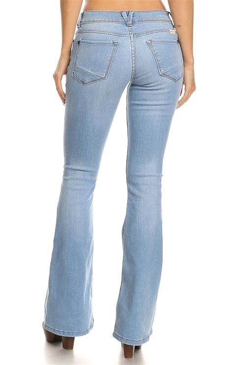 Classic Premium Denim Flare Bootleg Bootcut Jeans Ebay