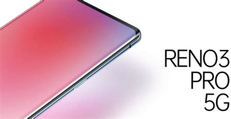 Oppo reno3 5g android smartphone. OPPO Reno 3 Pro 5G to Become Thinnest Dual-Mode 5G Phone ...